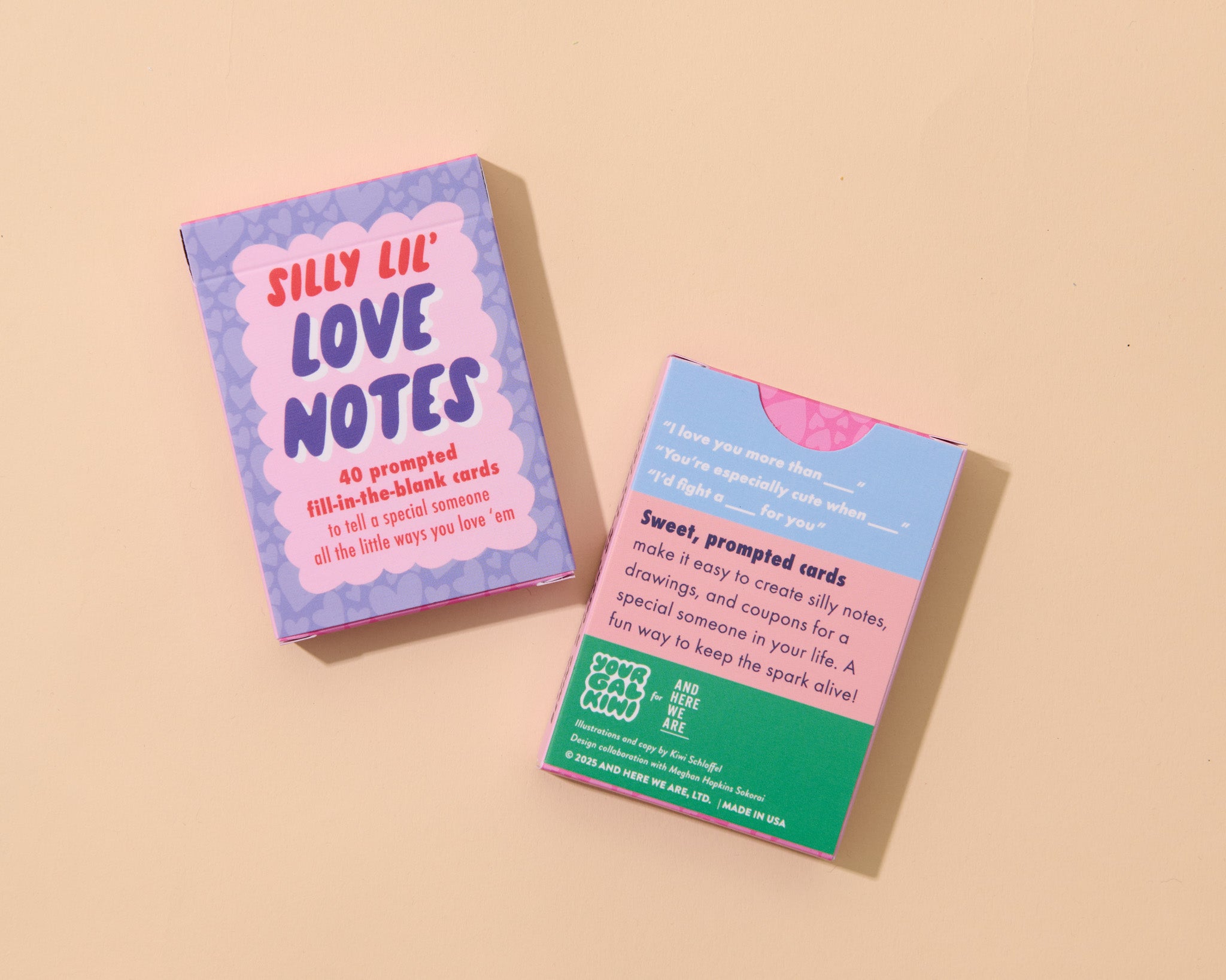Silly Little Love Notes by Your Gal Kiwi—Romantic or Friend – And