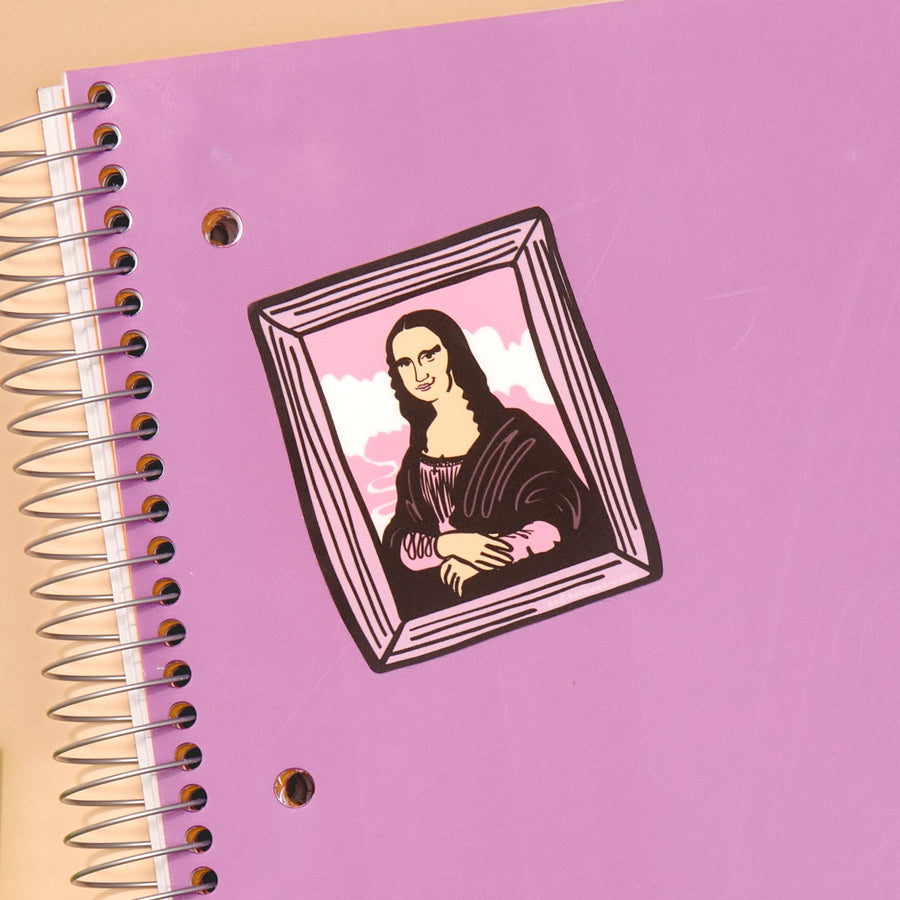 Mona Lisa Sticker-Stickers-And Here We Are