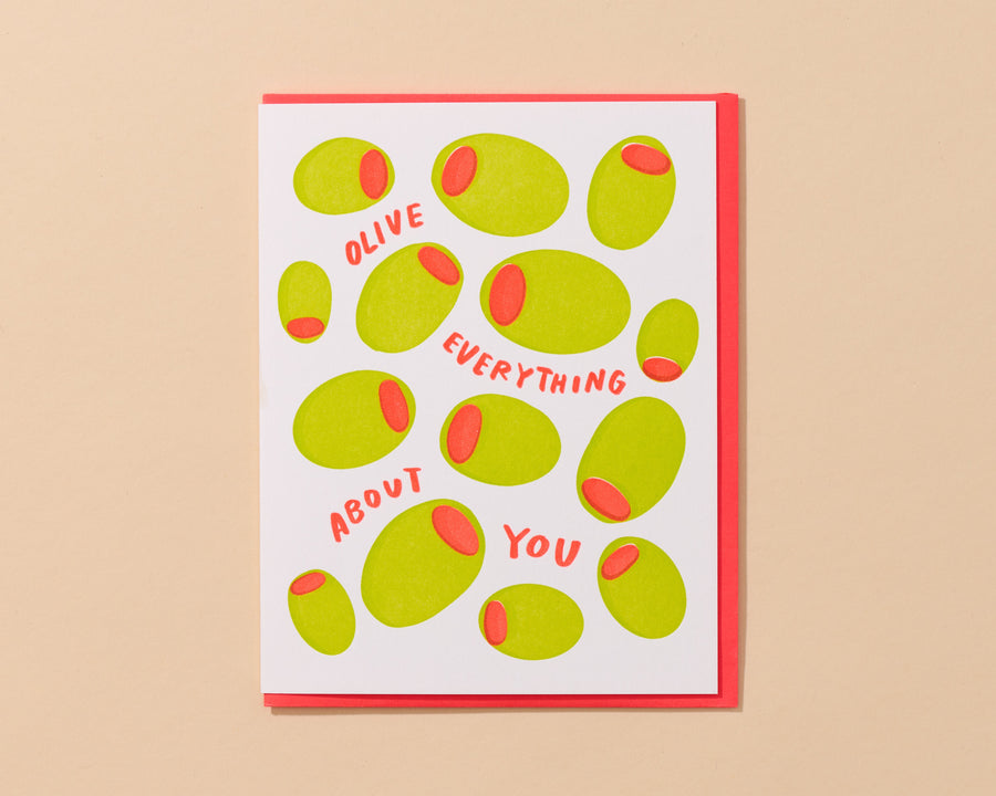Olive Everything About You Card-Greeting Cards-And Here We Are