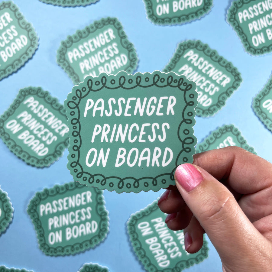 Passenger Princess Sticker-Stickers-And Here We Are
