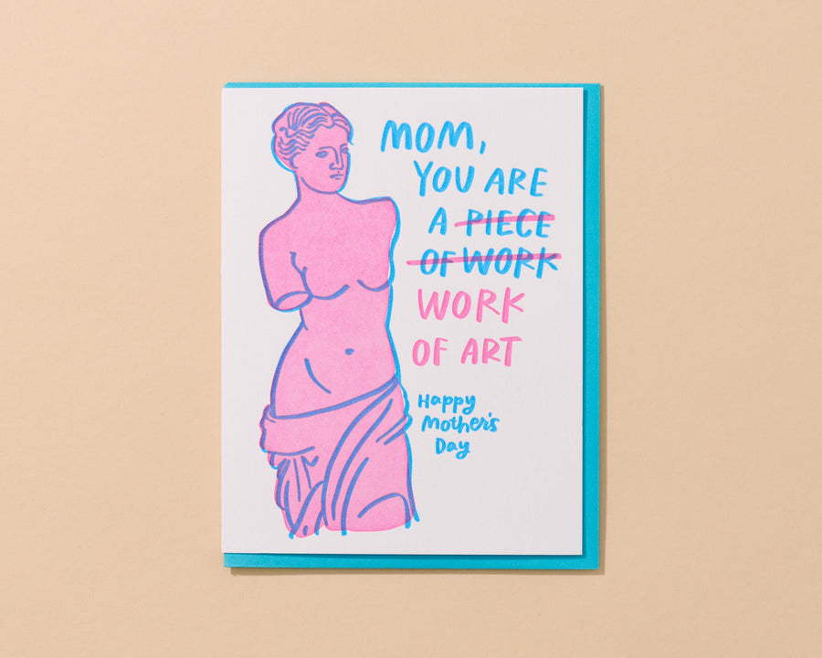 Piece of Work of Art Card-Greeting Cards-And Here We Are