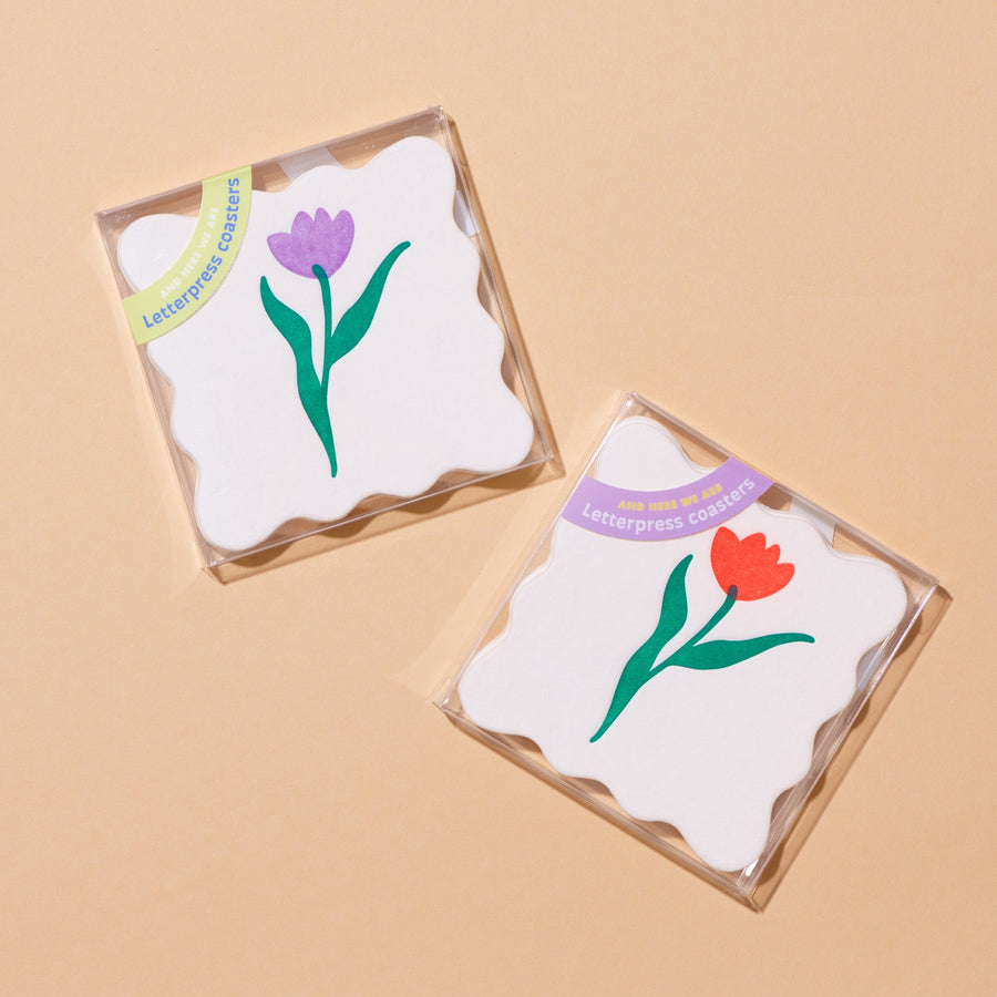 Printemps Coaster Set-Coasters-And Here We Are
