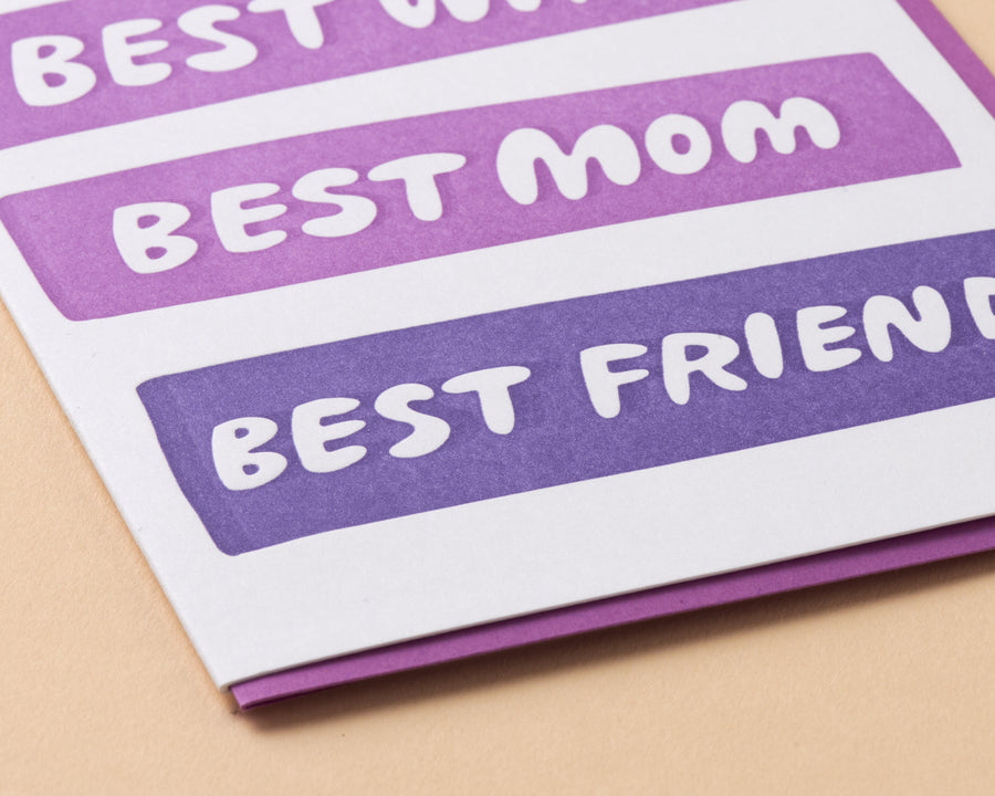 Best Wife/Mom/Friend Card-Greeting Cards-And Here We Are