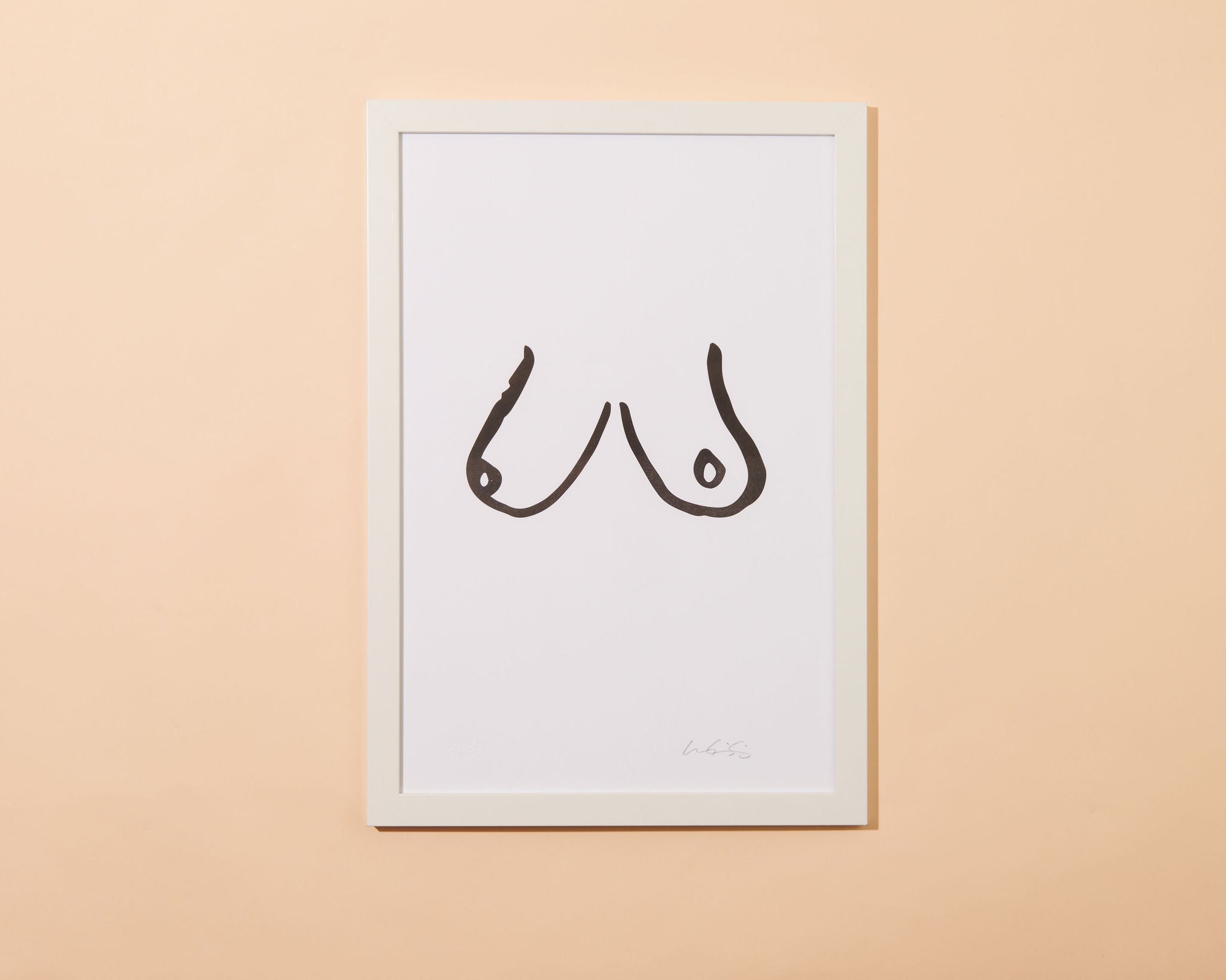 Home is Where the Boobs Hang Loose Boobs Art Print Home Definition