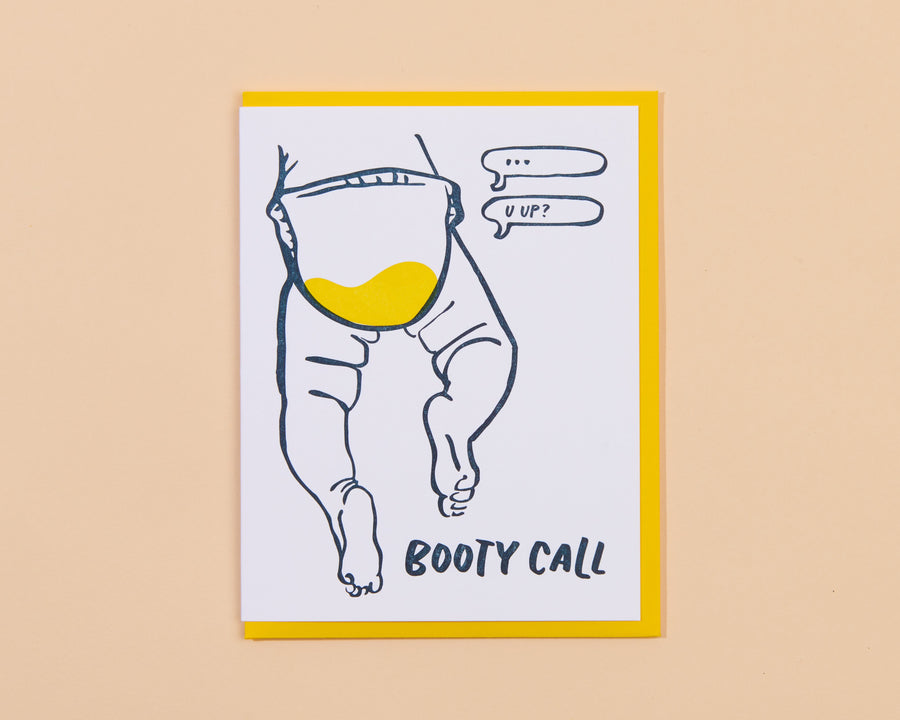 Booty Call Card-Greeting Cards-And Here We Are