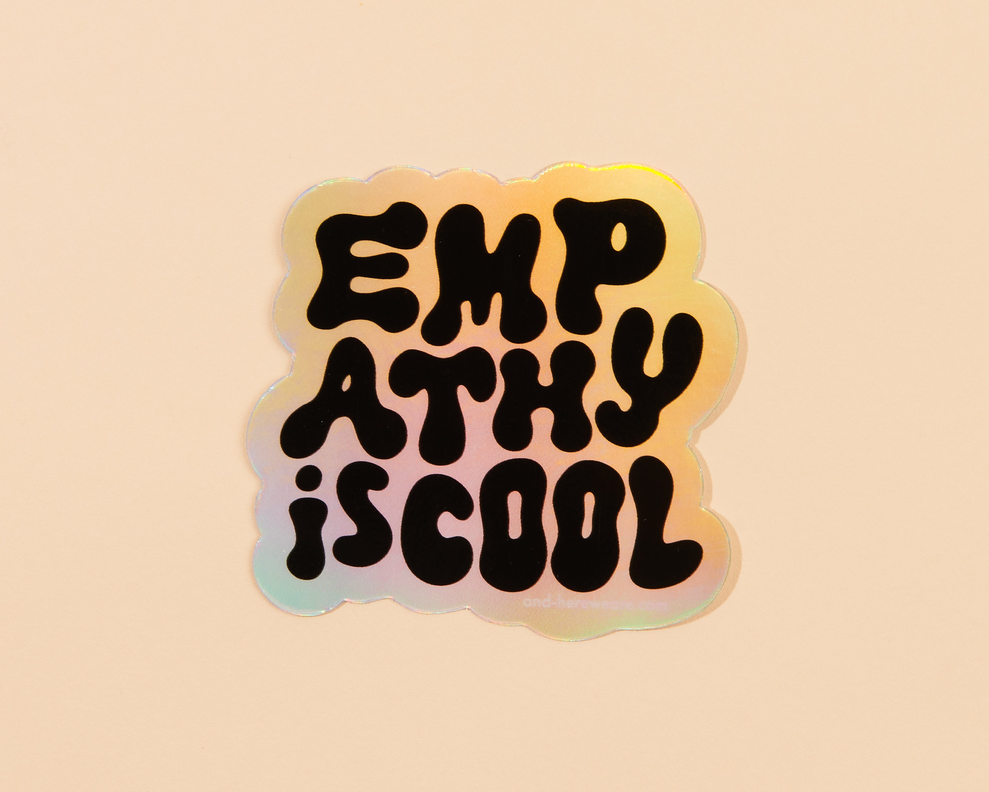 Empathy is Cool Sticker