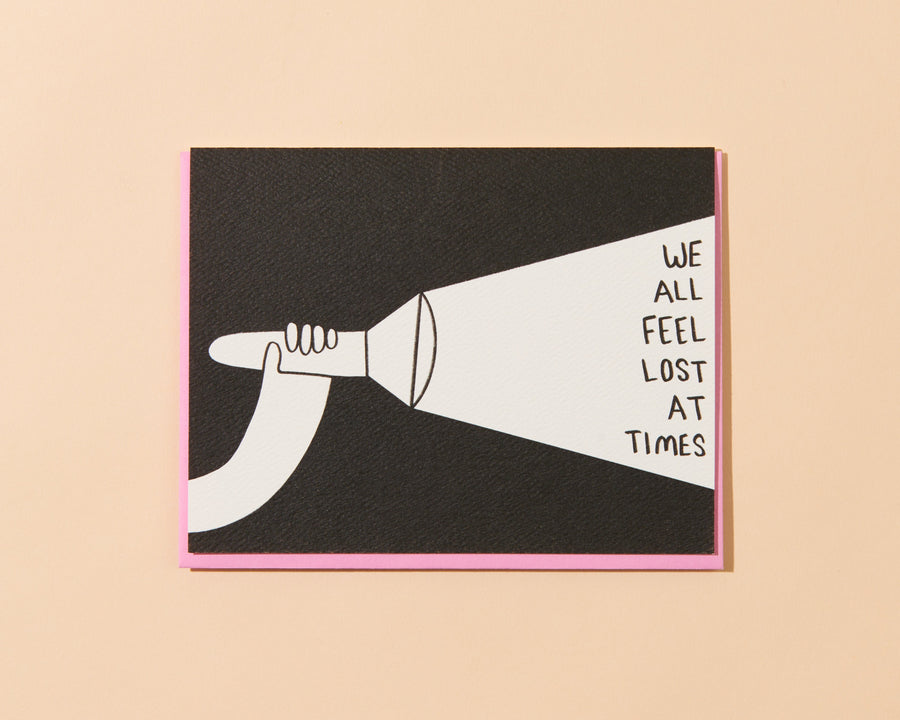 Feel Lost Card-Greeting Cards-And Here We Are