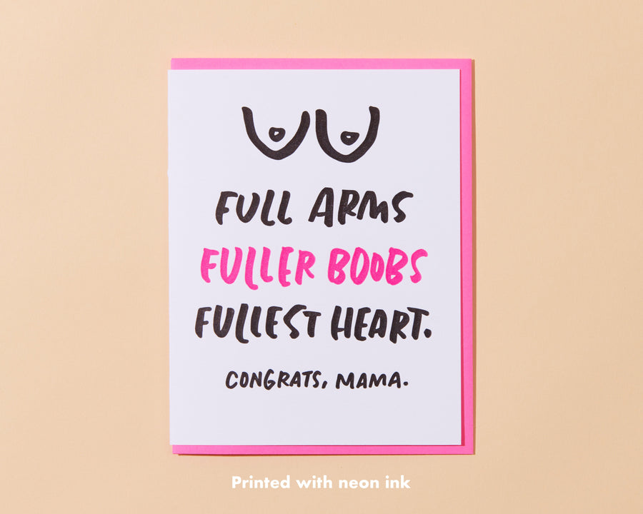 Fuller Boobs Card-Greeting Cards-And Here We Are