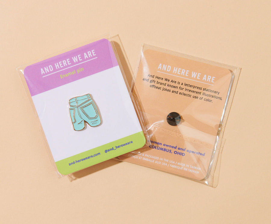 Mom Jeans Pin-Enamel Pins-And Here We Are