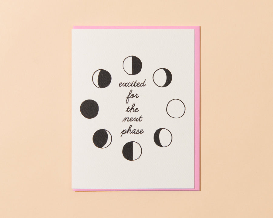 Moon Phase Card-Greeting Cards-And Here We Are