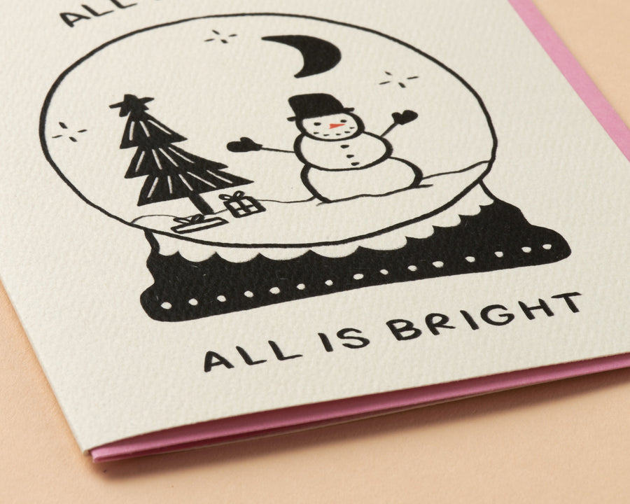 Snowglobe Card-Greeting Cards-And Here We Are