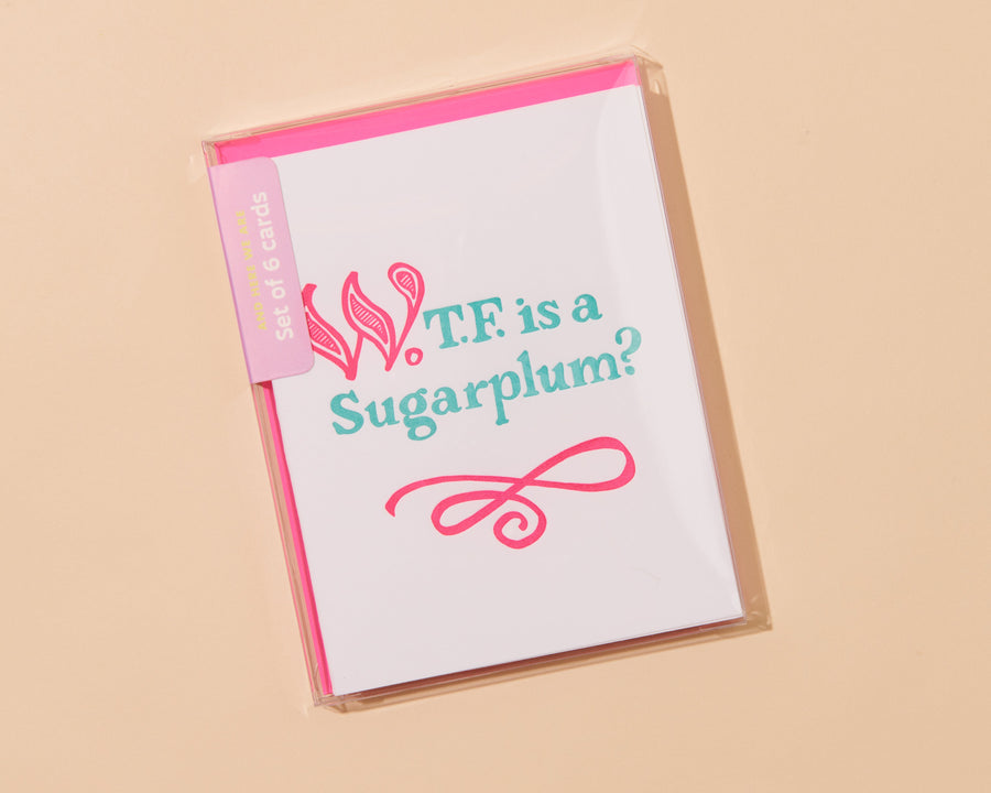 Sugarplum Card-Greeting Cards-And Here We Are