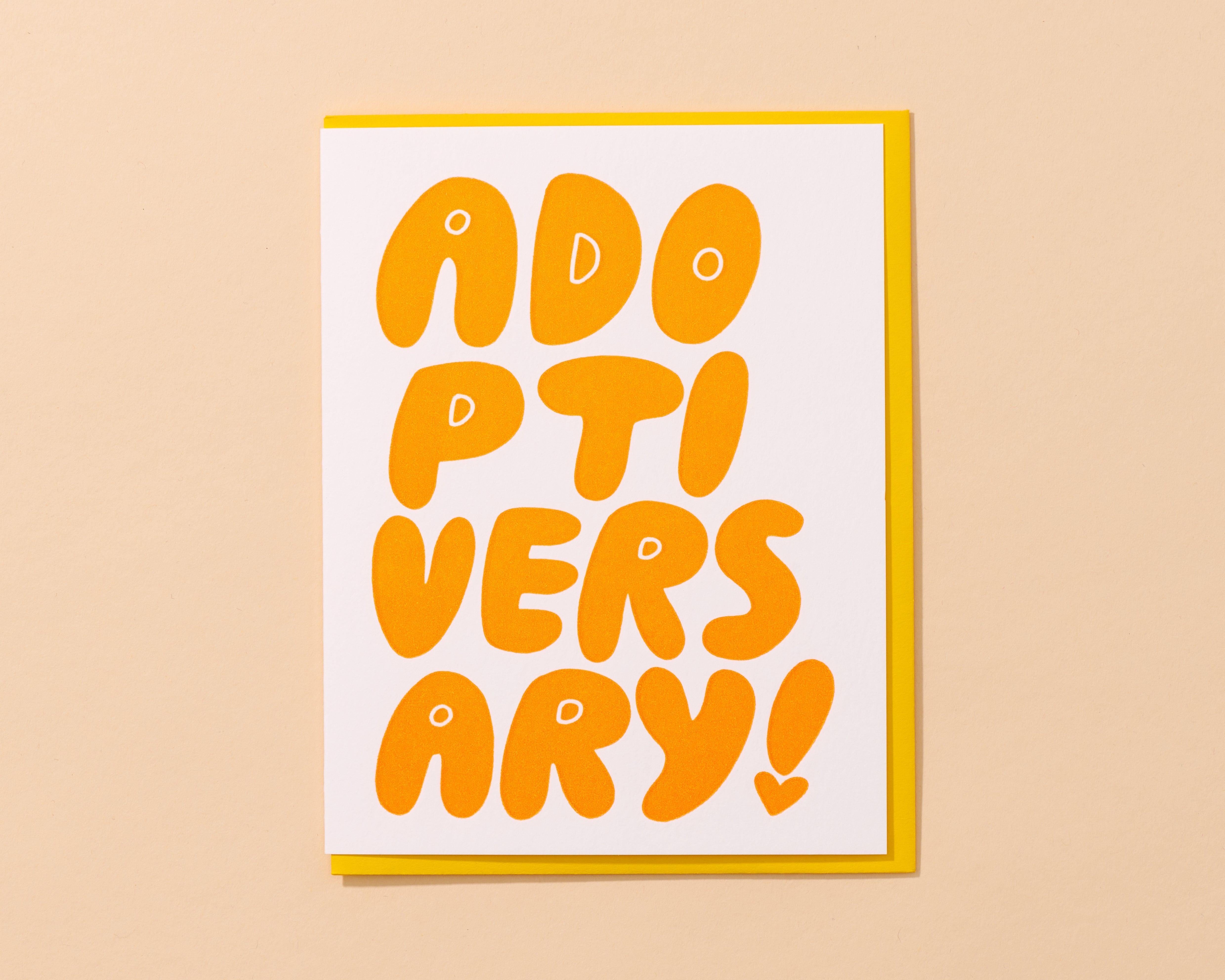 Adoptiversary Card