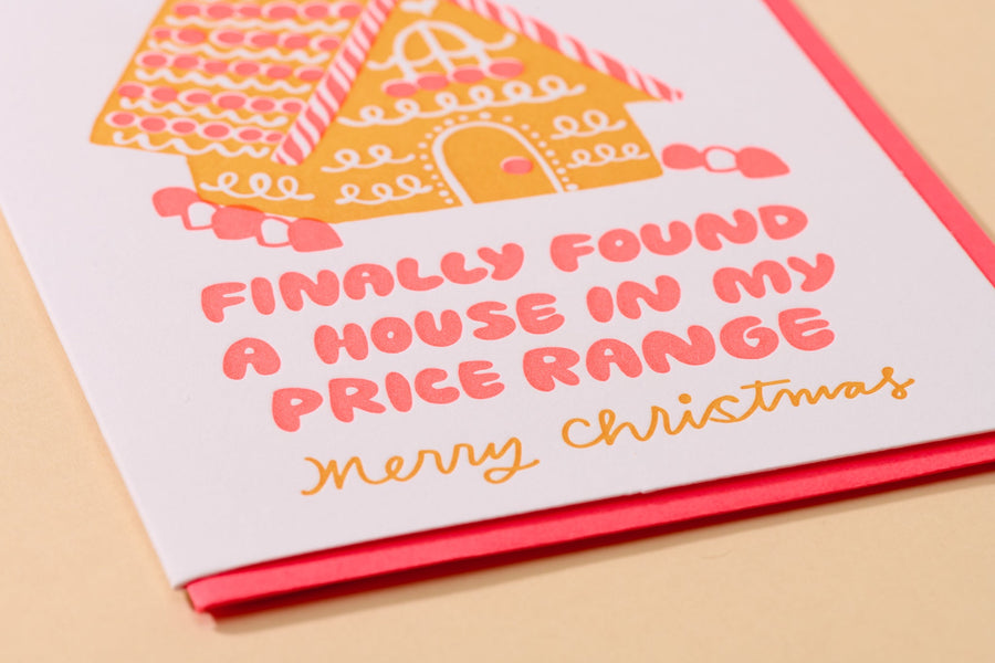 Affordable Ginger Bread House Card-Greeting Cards-And Here We Are