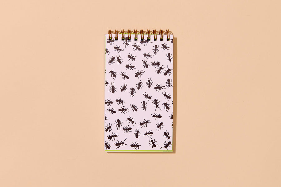 Ants Pocket Notebook-Spiral Notebooks-And Here We Are