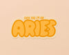 Aries Zodiac Sticker-Stickers-And Here We Are