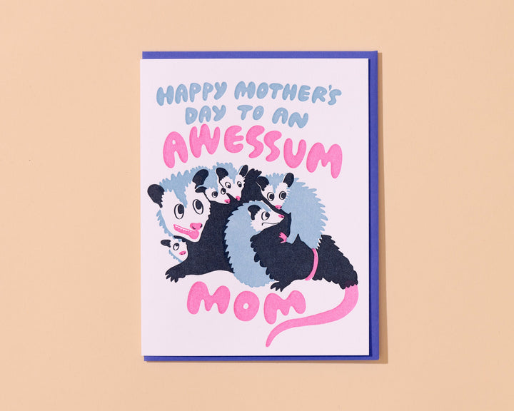 Awessum Possum Mother's Day Card-Greeting Cards-And Here We Are