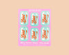 Bitty Vinyl Sticker Sheet—Diet Soda (6 little stickers)-Bitty Sticker Sheets-And Here We Are