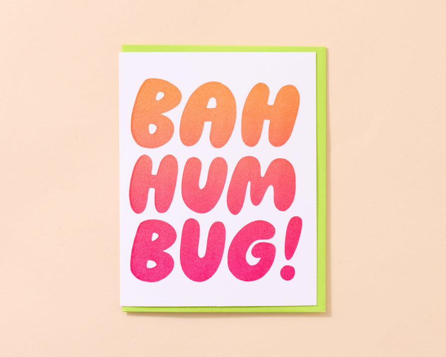 Bah Humbug Card-Greeting Cards-And Here We Are