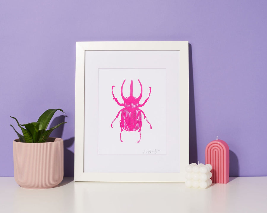 Beetle 8x10 Art Print-Art Prints-And Here We Are
