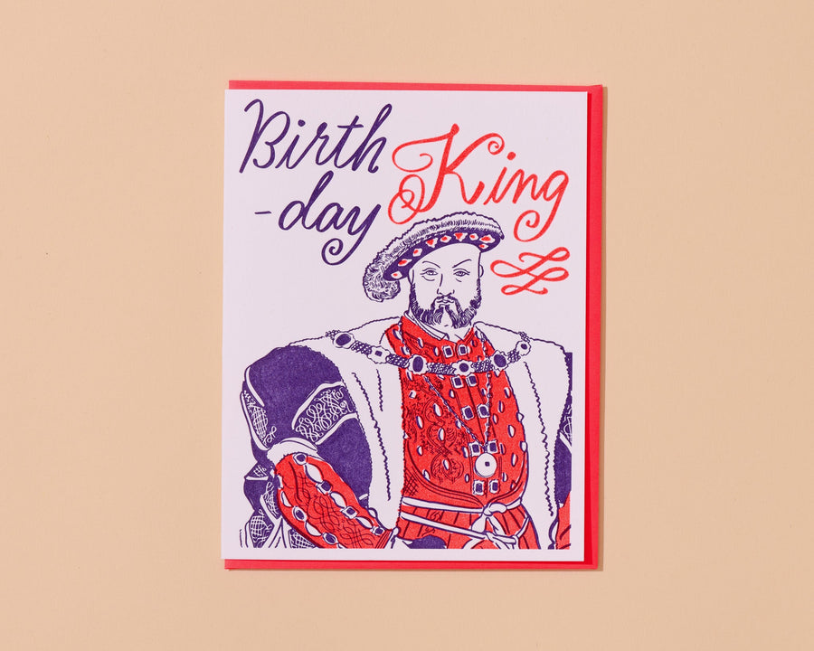 Birthday King Card-Greeting Cards-And Here We Are