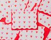 Boxed Set (10) Letterpress Notecards—Heart Pattern-A1 Card Box Set-And Here We Are