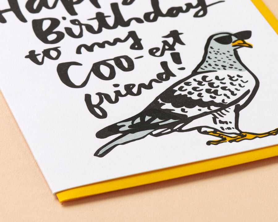 Coo Birthday Pigeon Card-Greeting Cards-And Here We Are