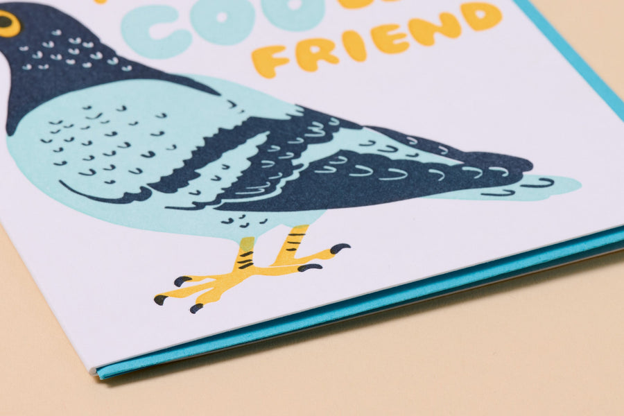 Coo Birthday Pigeon Card (Updated Artwork)-Greeting Cards-And Here We Are