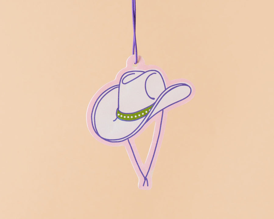 Cowgirl Hat Air Freshener-Air Fresheners-And Here We Are