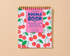 Letterpress Unlined Spiral Notebook—Cherries (Fruit, Cute)-Spiral Notebooks: Doodlebook-And Here We Are
