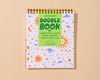Letterpress Unlined Spiral Notebook—Constellations (Space)-Spiral Notebooks: Doodlebook-And Here We Are
