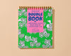 Letterpress Unlined Spiral Notebook—Violets (Pansies, Floral)-Spiral Notebooks: Doodlebook-And Here We Are