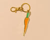 Enamel Keychain & Bag Charm—Carrot (Vegetable, Soup)-Enamel Keychains-And Here We Are