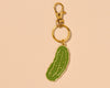 Enamel Keychain & Bag Charm—Pickle (Veggie, Foodie, Summer)-Enamel Keychains-And Here We Are