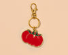 Enamel Keychain & Bag Charm—Heirloom Tomato (Garden, Summer)-Enamel Keychains-And Here We Are