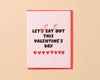 Eat Out for Valentine's Day Card-Greeting Cards-And Here We Are