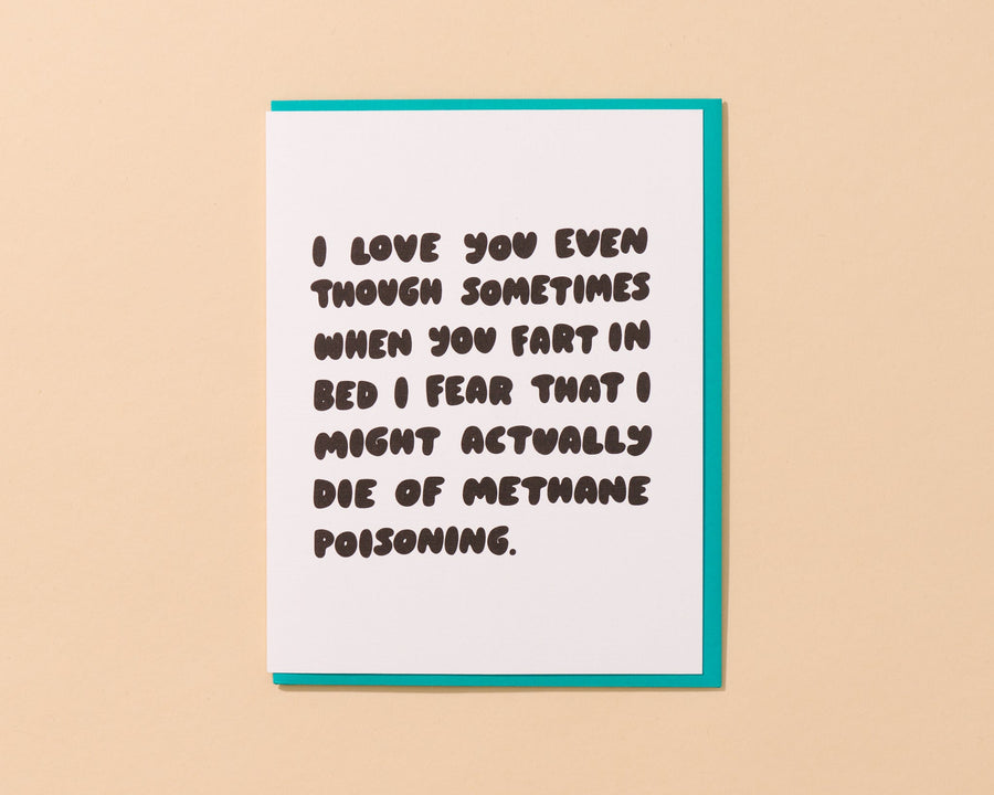 Fart in Bed Card-Greeting Cards-And Here We Are