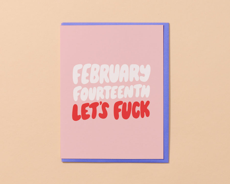 February Fourteenth Card-Greeting Cards-And Here We Are