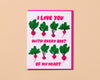 Letterpress Love Card—Every Beet (Heart, Root Vegetable)-Greeting Cards-And Here We Are