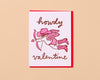 Letterpress Valentine's Day Card—Howdy Cupid (Western)-Greeting Cards-And Here We Are