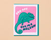 Letterpress Love Card—One in a Meleon (Chameleon, Cute)-Greeting Cards-And Here We Are