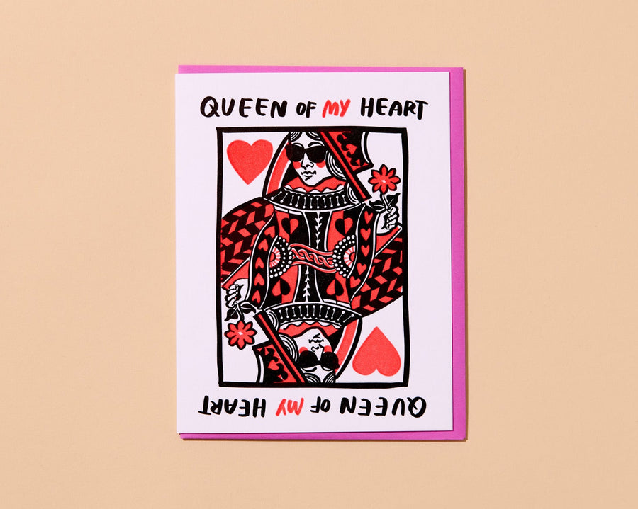 Queen Of My Heart Card-Greeting Cards-And Here We Are