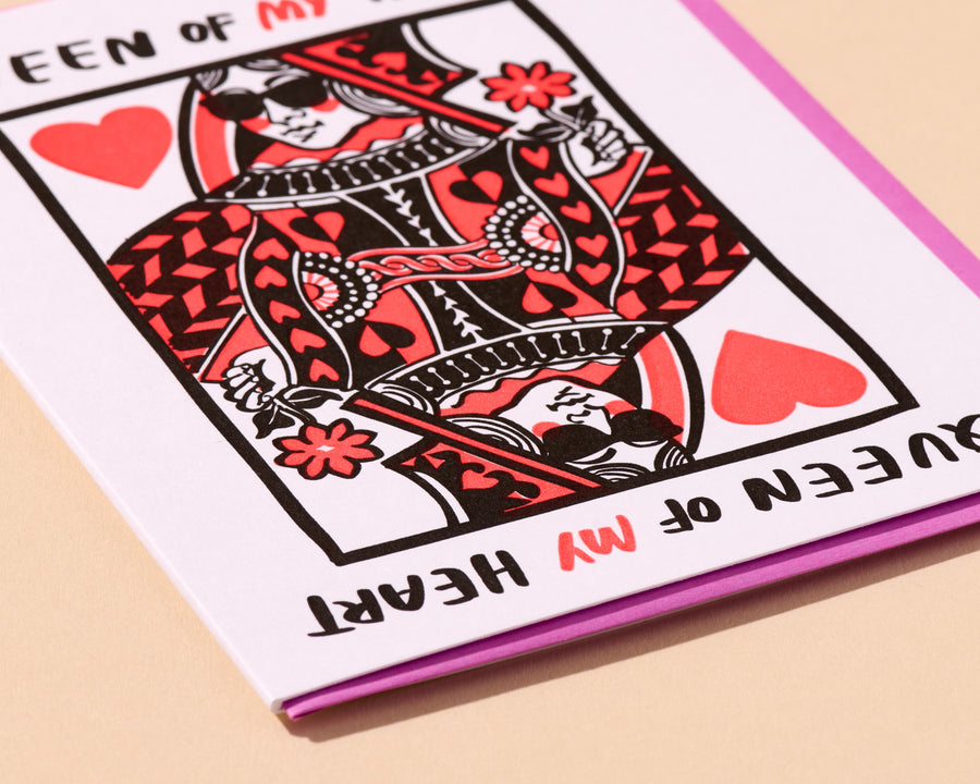 Queen Of My Heart Card-Greeting Cards-And Here We Are