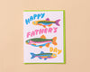 Letterpress Father's Day Card—Rainbow Trout (Fish, Colorful)-Greeting Cards-And Here We Are