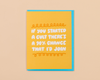 Friend Love Card by Your Gal Kiwi—If You Started a Cult-Greeting Cards-And Here We Are