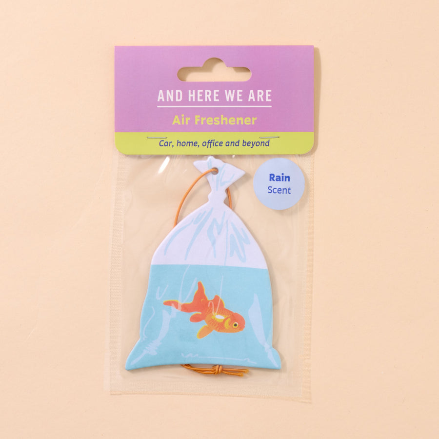 Goldfish in a Bag Air Freshener-Air Fresheners-And Here We Are