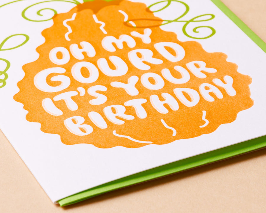 Gourd Birthday Card-Greeting Cards-And Here We Are