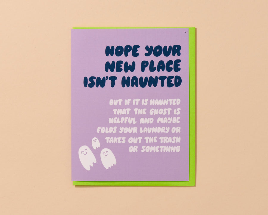Haunted Place Card-Greeting Cards-And Here We Are