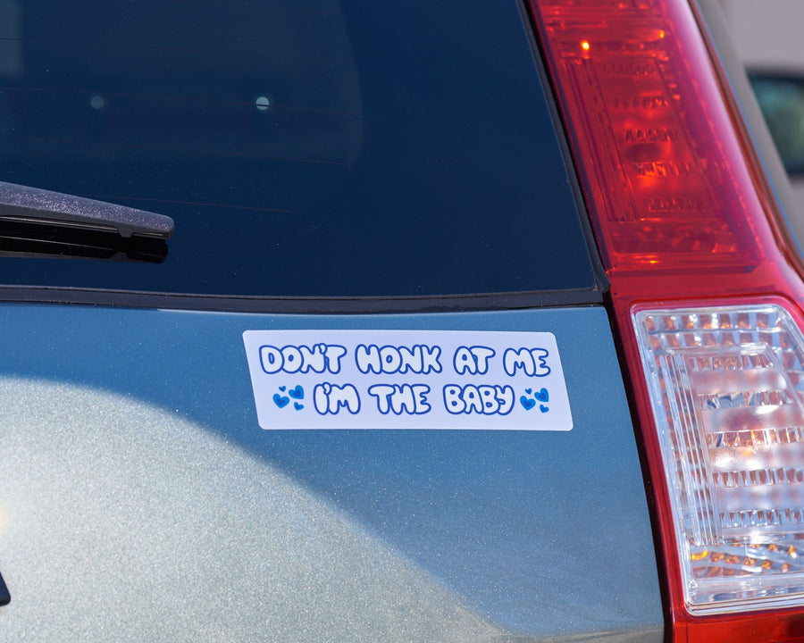 I'm the Baby Bumper Sticker-Bumper Stickers-And Here We Are
