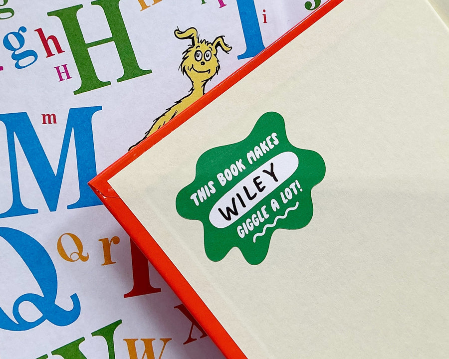 Kids' Book Plate Stickers-Book Plates-And Here We Are